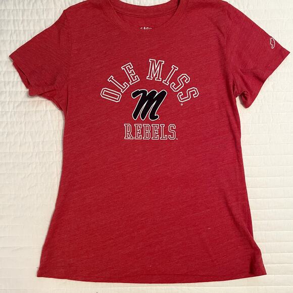 League 91 Women's Ole Miss Rebels Tee, size Medium - Picture 1 of 5